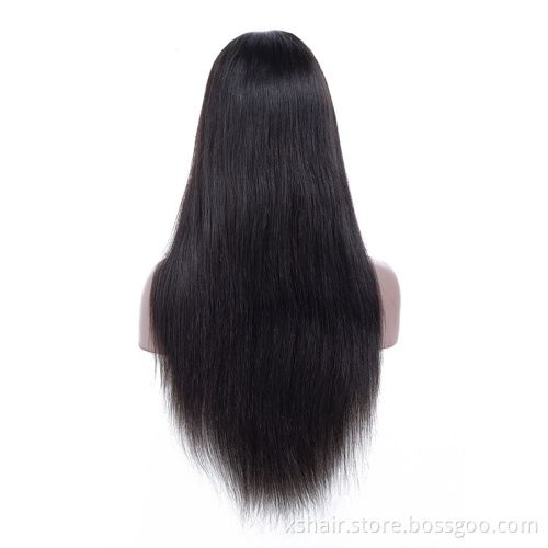 The New Listing Straight Low Short Natural Black Woman Wig Human Hair Lace Front Brazilian